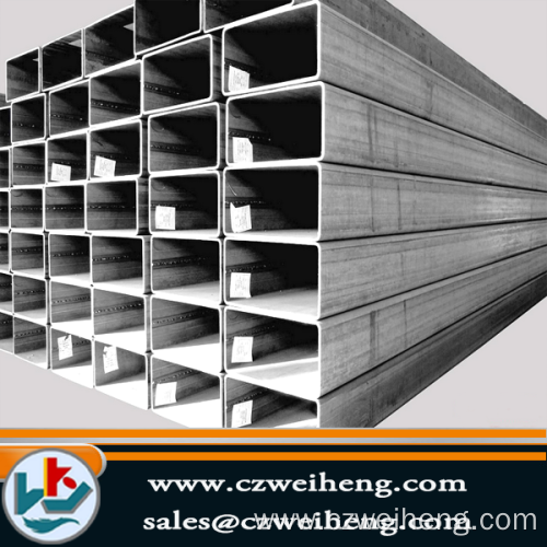ms 2.5 inch galvanized square steel pipe price